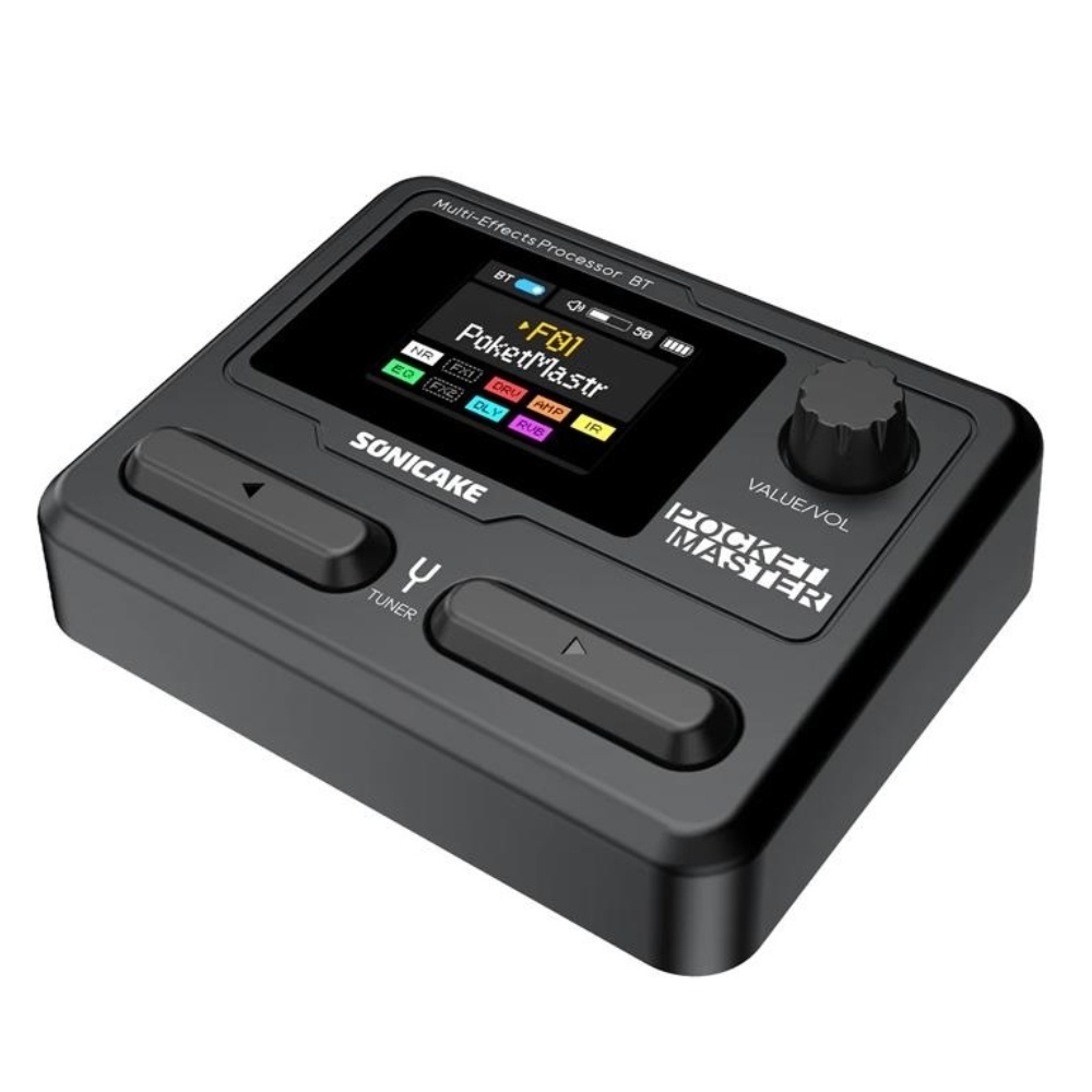 EP Bst TA.effects　MATT BLACK Sonicake Pocket Master Siyah Gitar Efekt Prosesörü Fiyatı